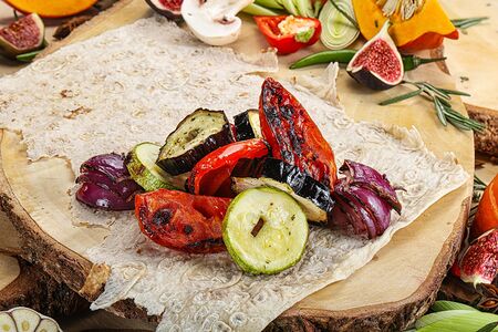 Овощи на мангале