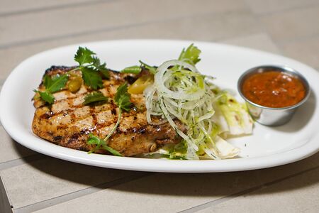 Свинина на углях