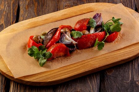 Шашлык из овощей