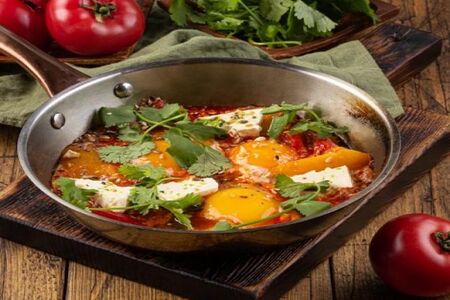 Шакшука с брынзой