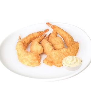 Креветки в кляре