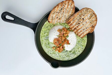 Шпинатная сковородка