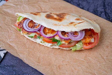 Шаверма в пите Сырная