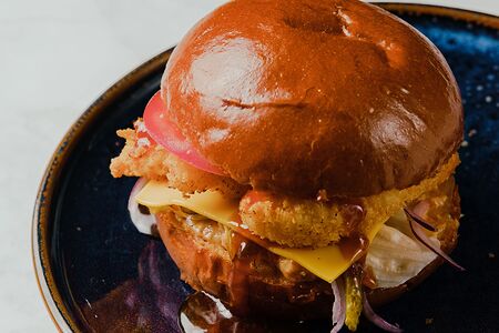 С хрустящими креветками