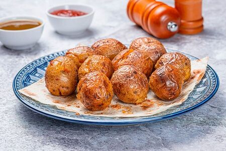 Картошка на мангале