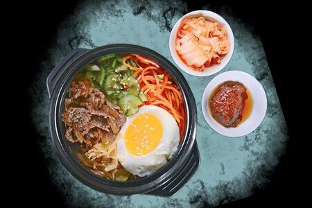 Бибимпаб с курицей