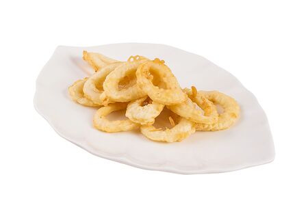 Кольца кальмара в кляре