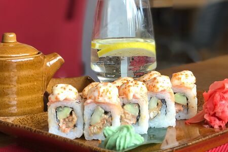 Запеченные роллы Ким