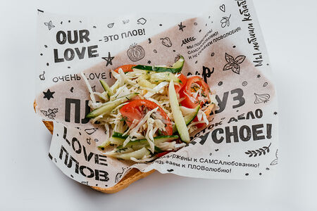 Салат Орзу с белокочанной капустой