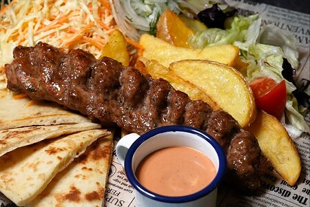 Сет Обед с кебабом из говядины