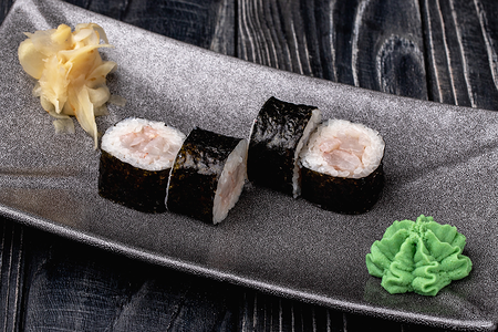 Маки ролл с креветкой