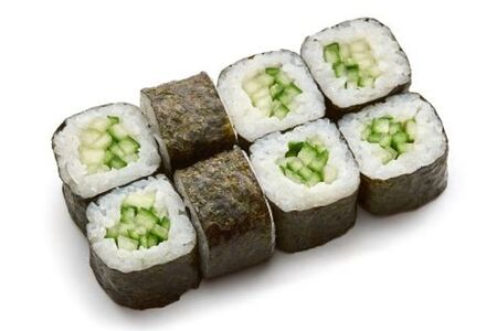 Маки с огурцом