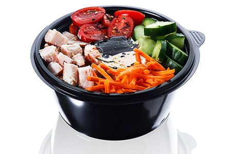 Поке с курицей