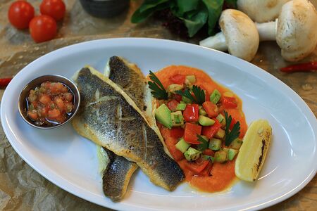 Филе сибаса