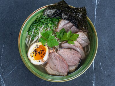 Рамэн с уткой