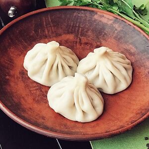 3 хинкали из баранины