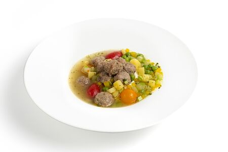 Суп с фрикадельками