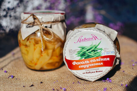 Фасоль стручковая соленая