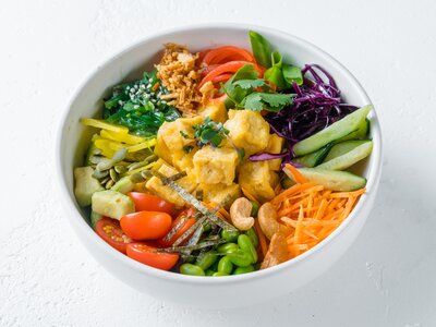 Поке боул с тофу