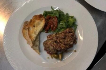 Тар-Тар из говяжьей вырезки