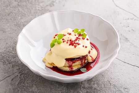 Оладьи с заварным кремом