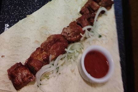 Шашлык в лаваше