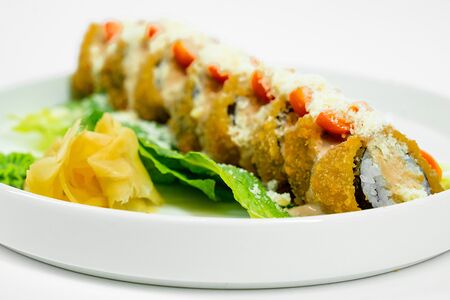 Ролл Цезарь жареный