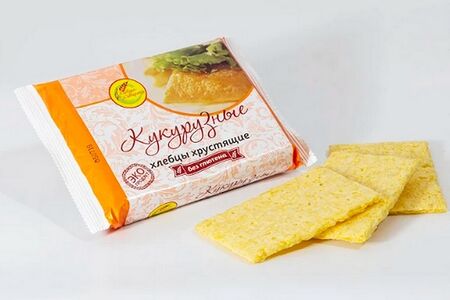 Хлебцы безглютеновые кукурузные