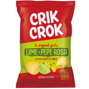 Crik Crok չիփս լայմ և վարդագույն պղպեղ