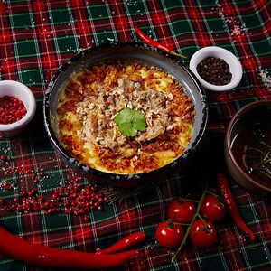 Бефстроганов из бычьих хвостов