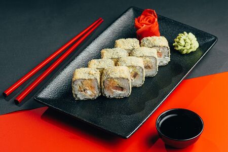 Коничива Лосось Темпура