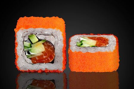 Калифорния с лососем