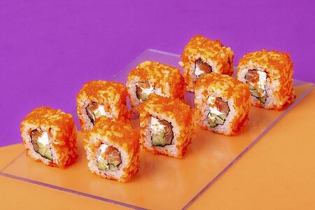 Ролл Калифорния с лососем