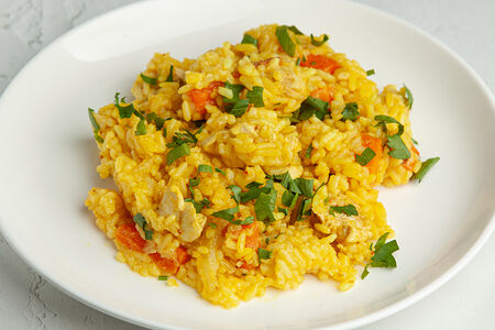 Плов с курицей