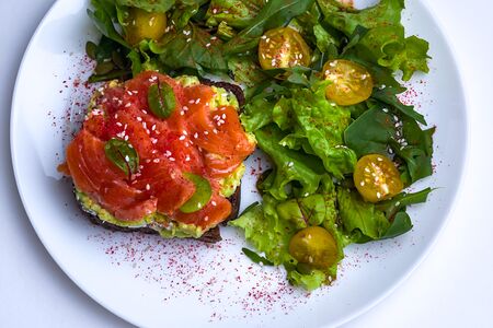 Авотост с лососем