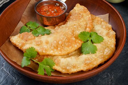 Чебуреки с мясом