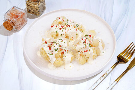 Цветная капуста в сырном соусе 200 г, Доставка