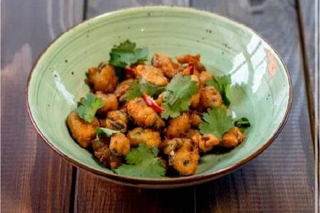 Мидии попкорн