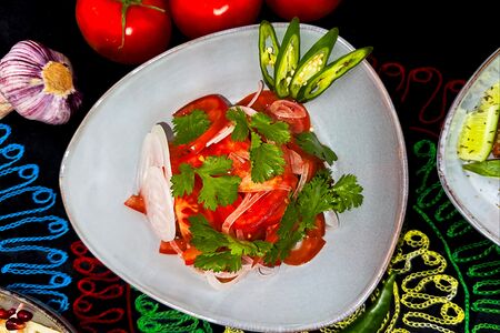 Салат Ачик-чучук