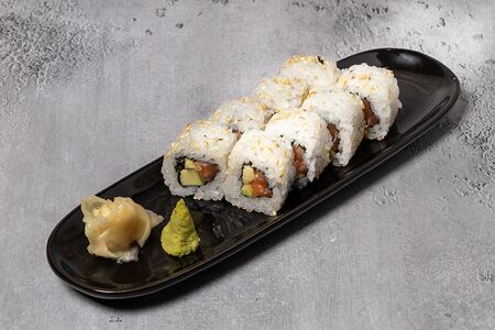 Лосось авокадо