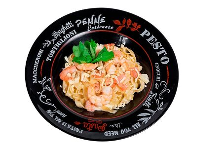 Паста с креветками