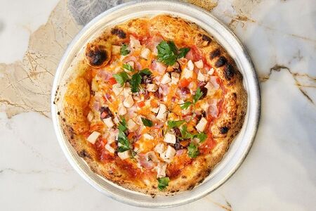 Пицца цыпленок BBQ