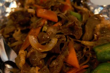 Баранина на чугуне