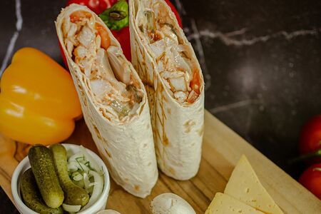 Шаурма-пицца