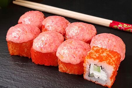 Запеченный ролл Калифорния