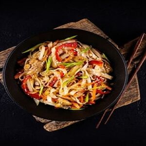 Удон с курицей