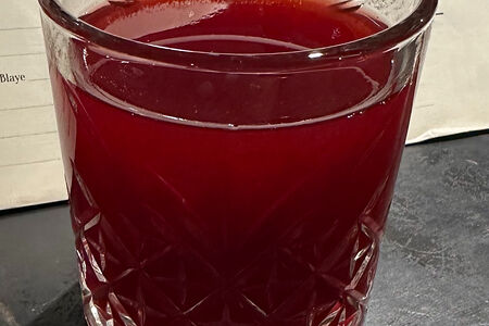 Домашний клюквенный морс