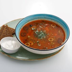 Мясная солянка