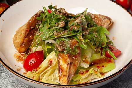 Салат с баклажанами