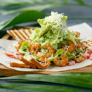 Цезарь с креветками